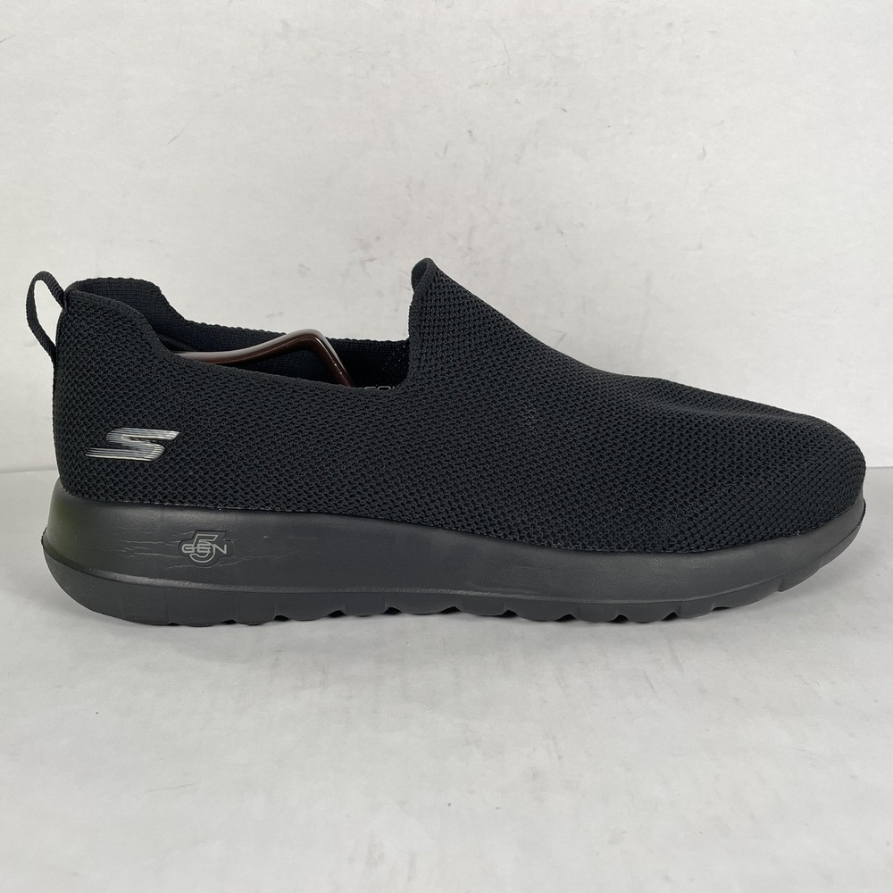 Skechers GOwalk 5 Shoes Mens Size 11.5 Black Slip On Wide Fit Comfort Walking